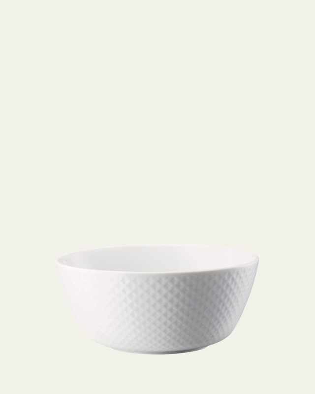 Junto White Cereal Bowl